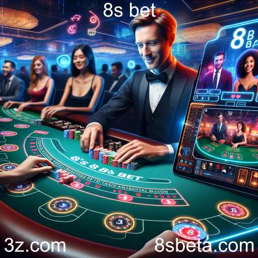 A Emoção do Casino Ao Vivo no 8s bet